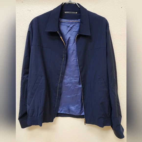 Paul Smith Wool Zip Blouson Jacket - sz. XL